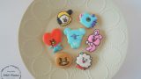 Bt21のアイシングクッキーをプレゼント プライベートレッスンレポ Petit Plume プチプルーム アイシングクッキー教室 江東区東雲 豊洲 有明